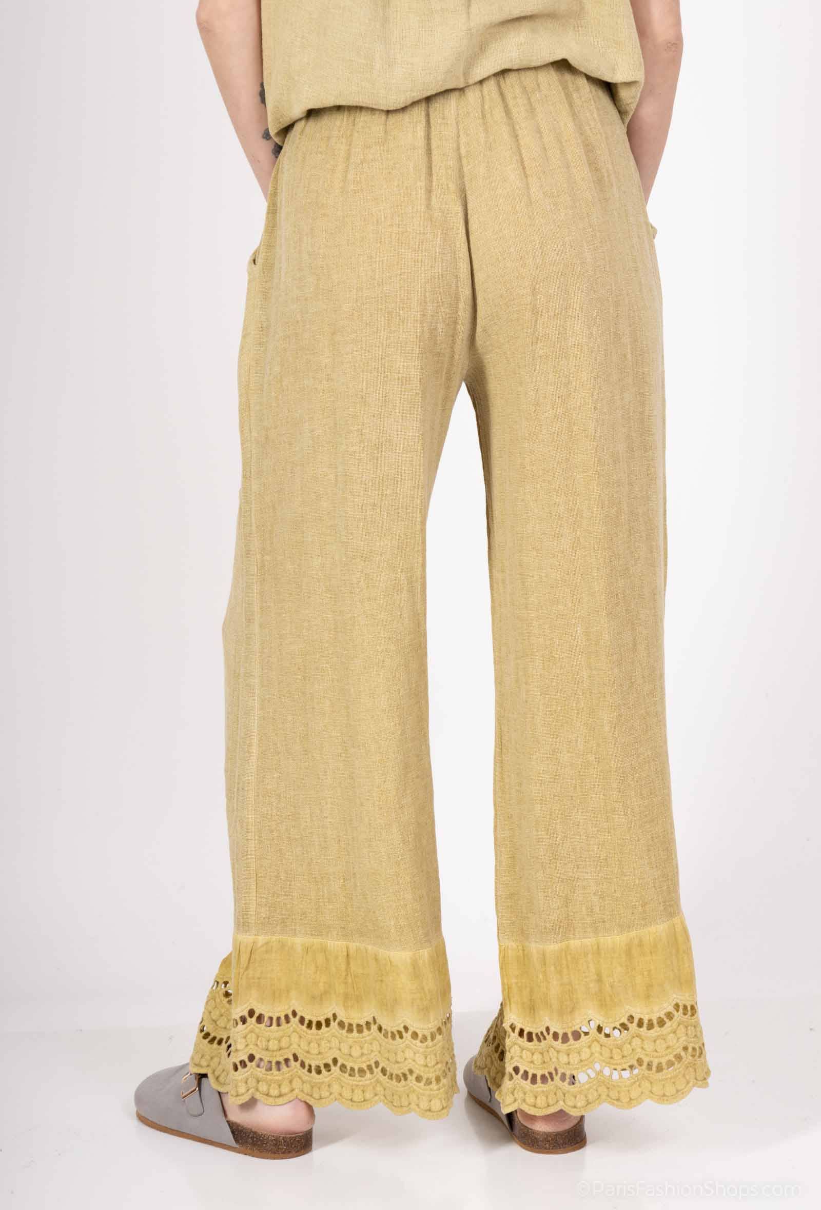 Shyloh - Wholesale Pants - Women's - Embroidered pants 2060318