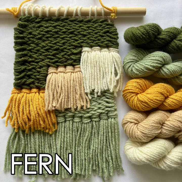 Black Sheep Goods - Wholesale DIY Craft Kit - DIY Tapestry Weaving Kit for Beginners - Yarn & Fiber Crafts