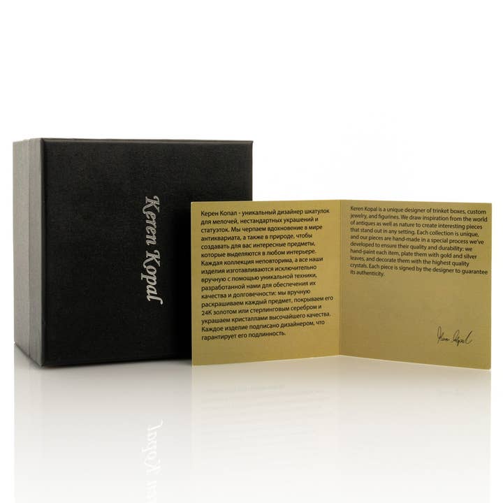 Keren Kopal - Wholesale Decorative Figurine - Black Spotted Toad Frog with a Baby Frog on the back19