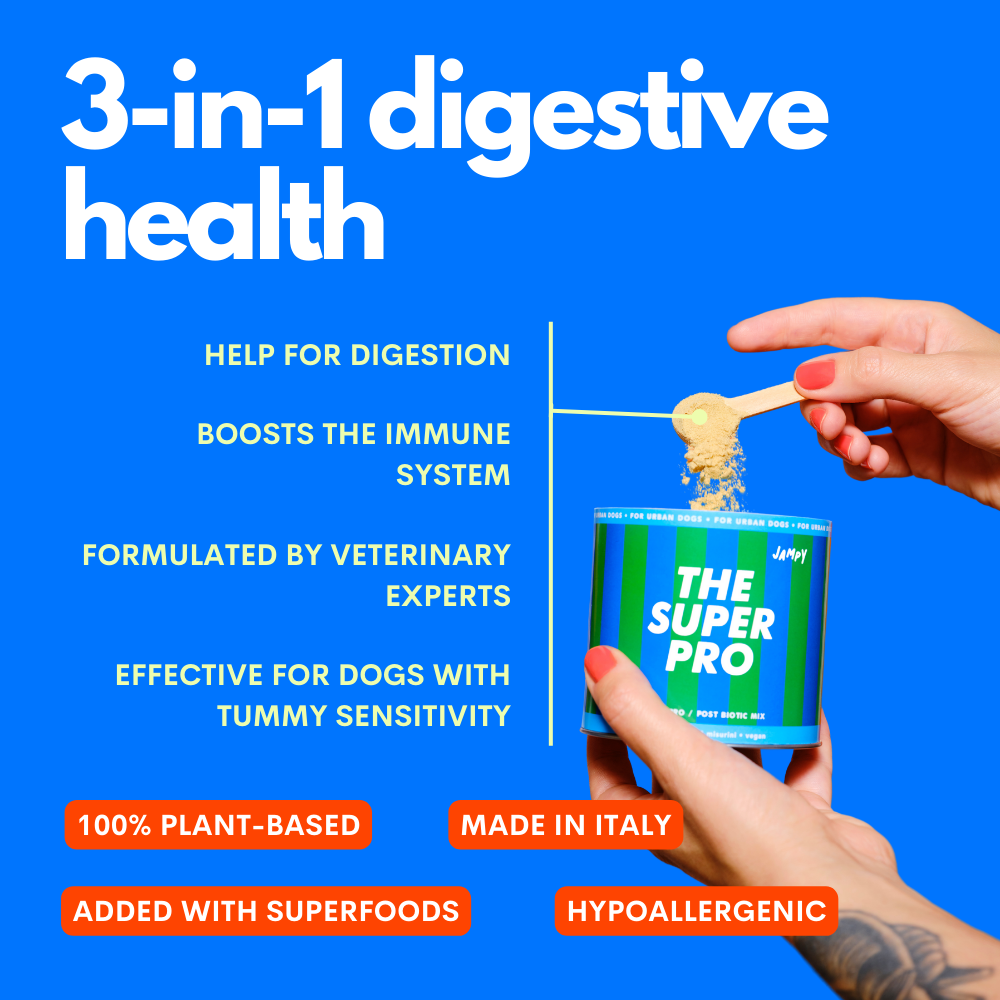 JAMPY - Wholesale Pet Supplement - Cat/Dog - The Super Pro - Dog Probiotic Mix Powder Plant-based 4