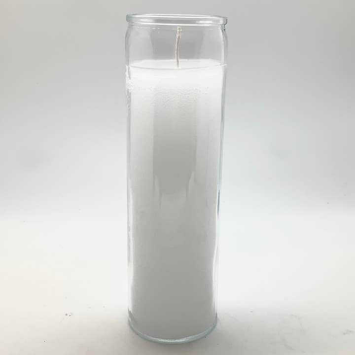 Ceridwen’s - Wholesale Jar/Filled Candle - White 7 Day Prayer Candle - Wedding, Purity, Hand Fasting