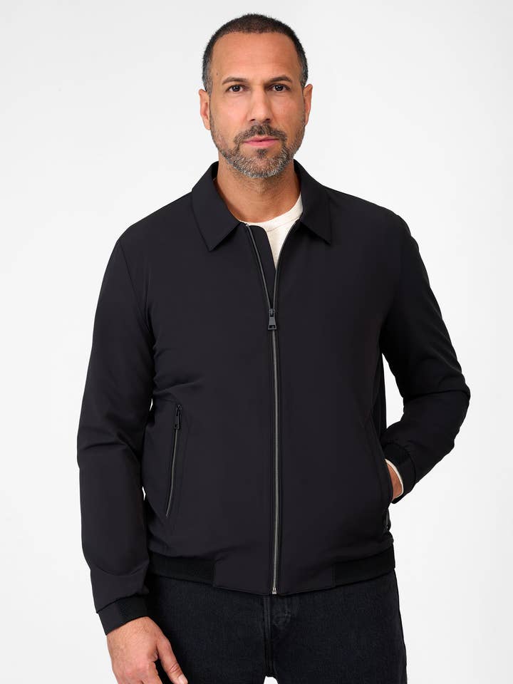 Men's transitional jacket Miguel in blouson style for wholesale by Ricano