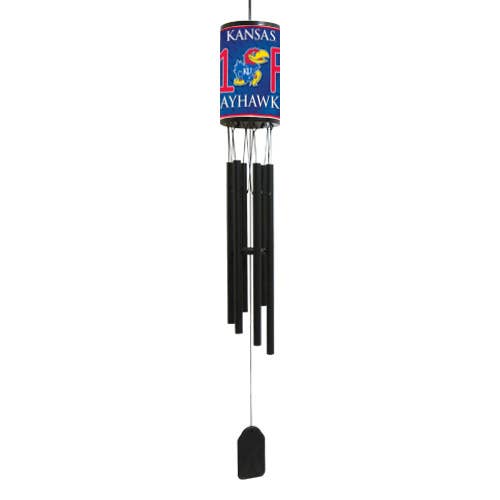 Good Tymes Enterprises Inc - Wholesale Wind Chime - Kansas Jayhawks Chime
