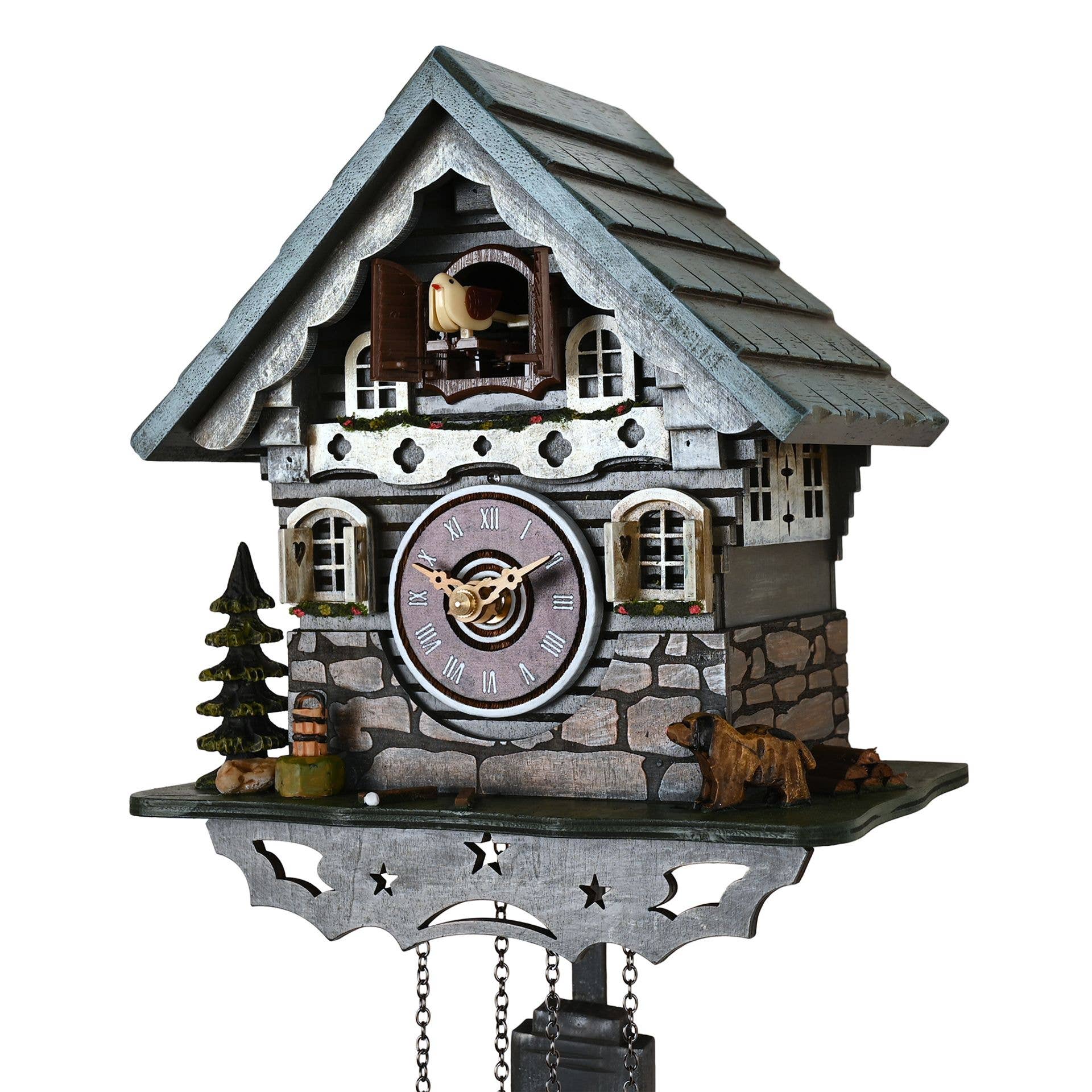 WIDDOP and Co. - Wholesale Wall Clock - Qtz Cuckoo Clock - Chalet Style3