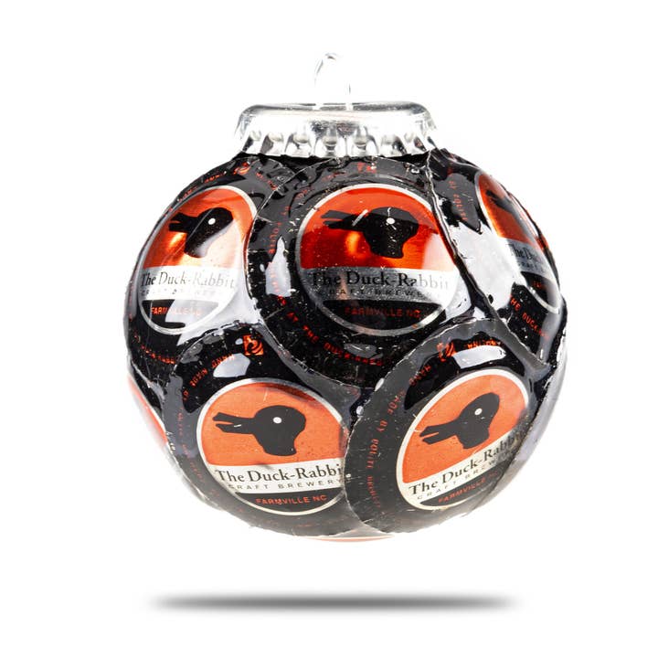 The Duck Rabbit Bottle Cap Ornament for wholesale by Kaps for Kids