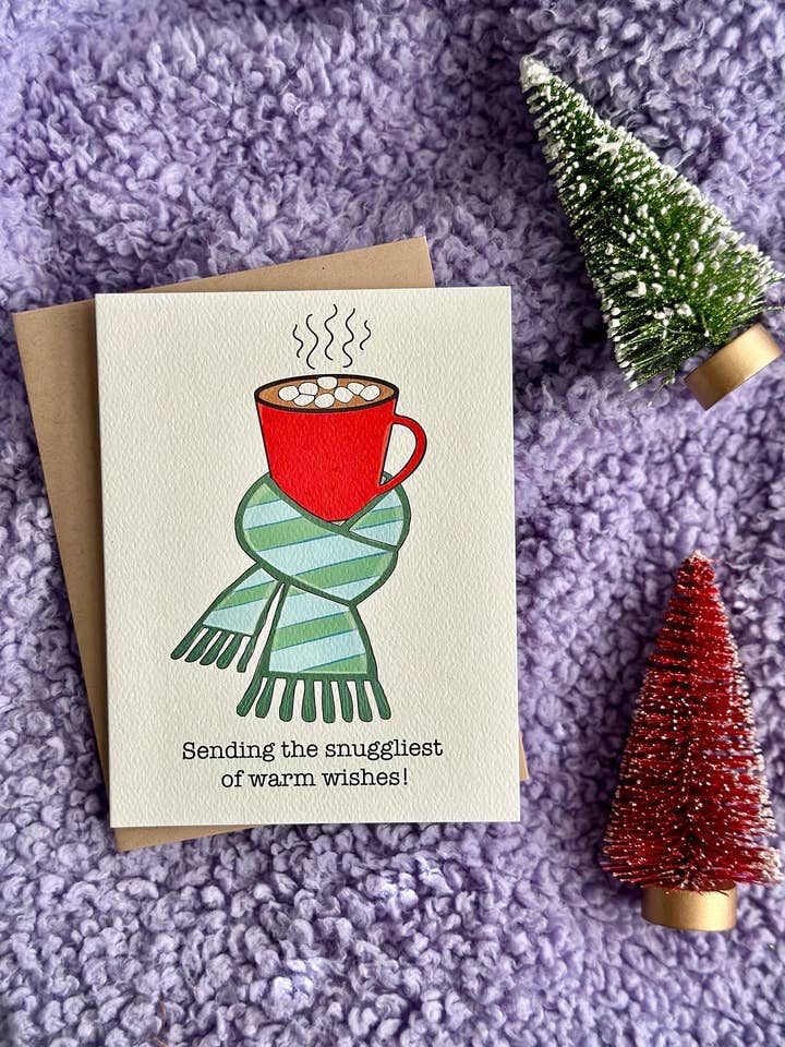 Snuggly Warm Wishes for wholesale by Wild Card Creations