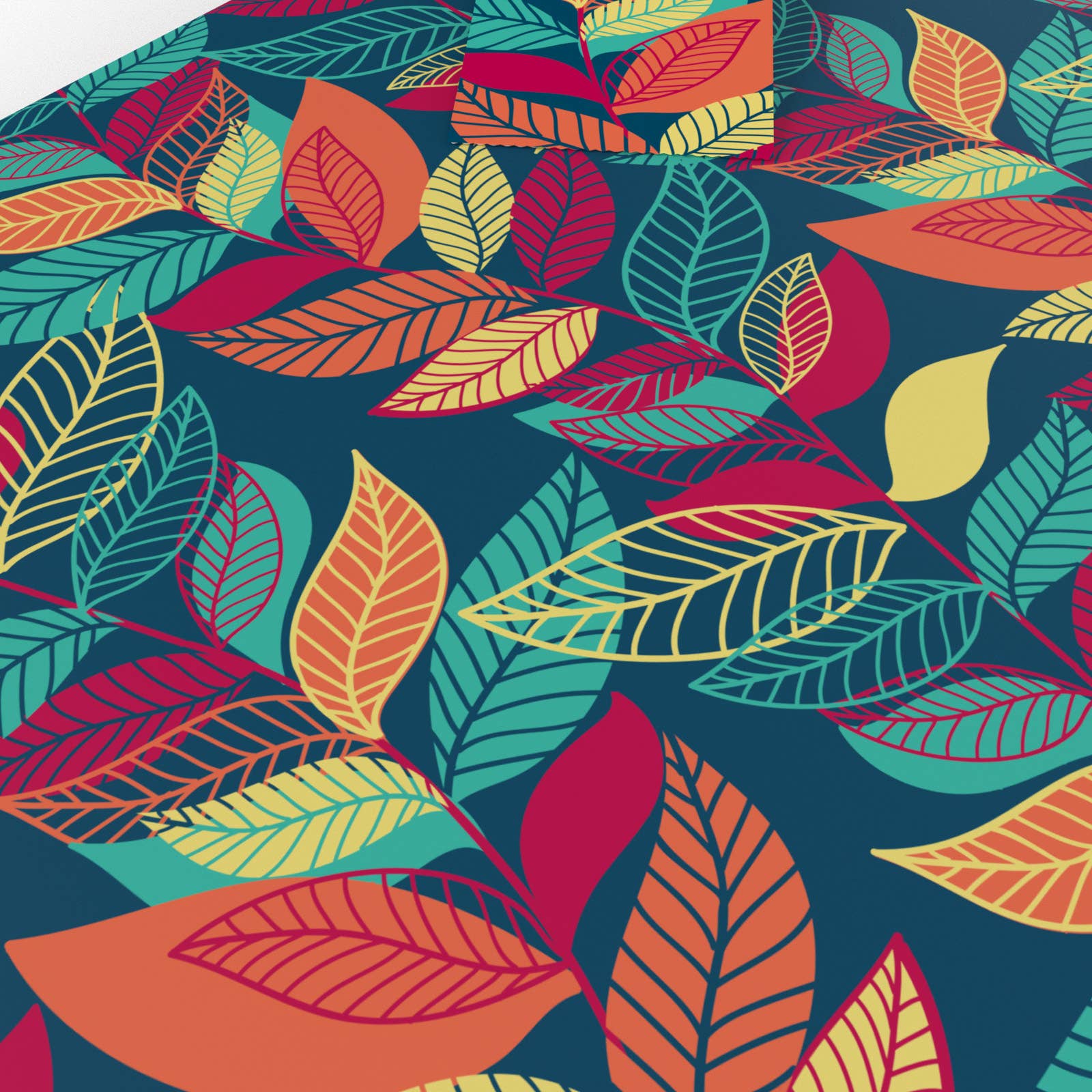 Re-wrapped - Wholesale Flat Wrap - Autumn Leaves Wrapping Paper • ECO Friendly • UK Made5