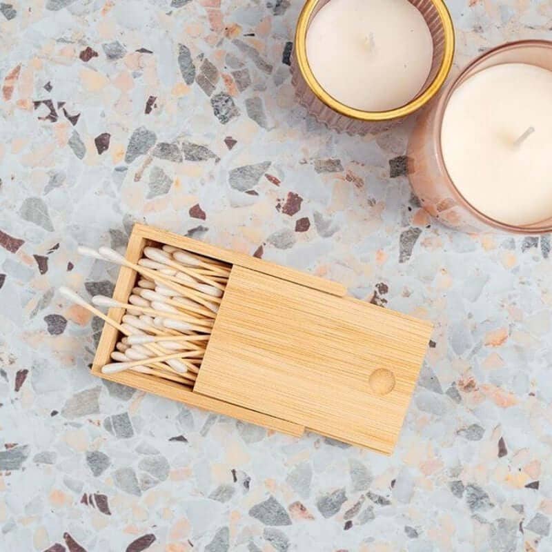 My Bambou - Wholesale Wattenstaafje - Katoenen bamboestammen (100 stuks) - My Bamboo0