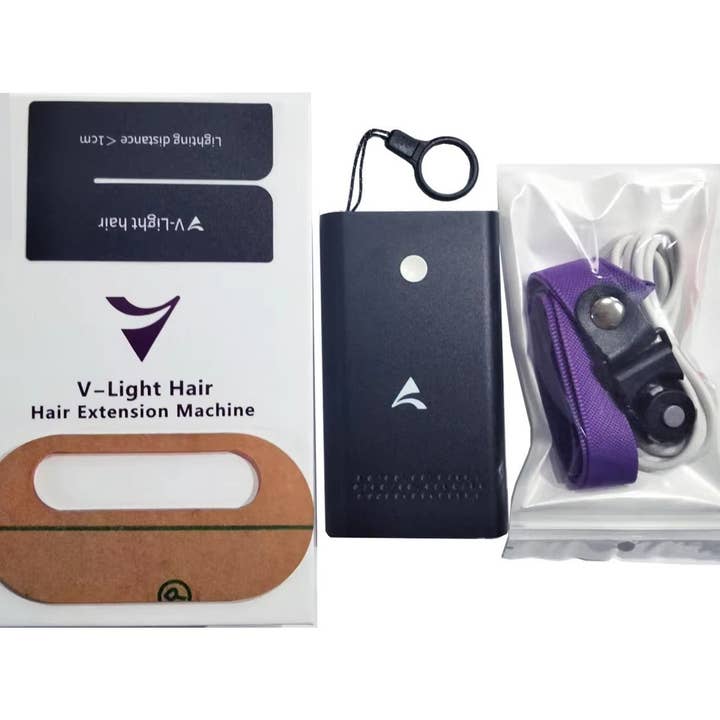 Hair Imports NYC - Wholesale Hair Extensions - V-Light Hair Extension Tool Kit - Professional Salon Application System4