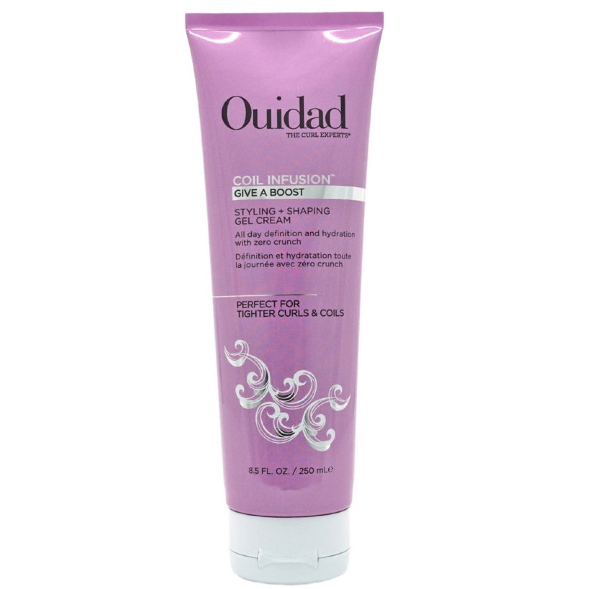 Luxury Hair Products – wholesale Hair styling gel/mousse – Ouidad Coil Infusion Give A Boost Styling + Shaping Gel Cream 8.5oz0