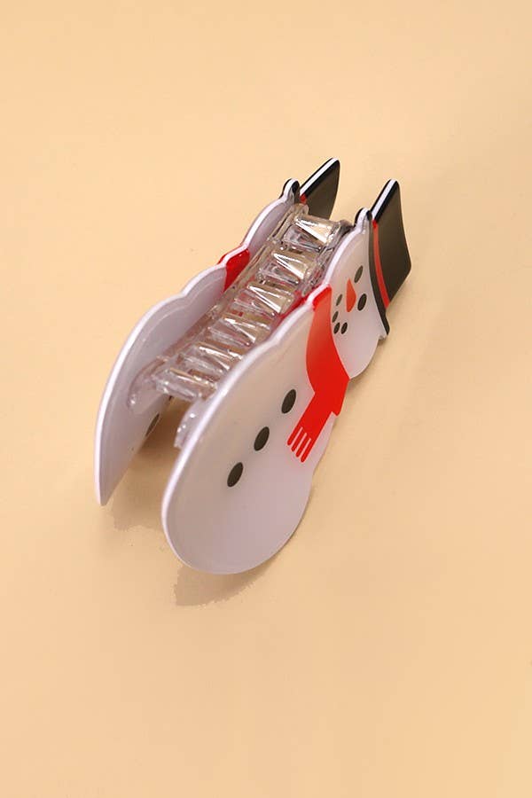 JOSSLYN by wall to wall – Großhandel Haarclip – Damen – Haarklammern mit Weihnachtsbaum, Weihnachtsmann und Schneemann | 40H8215