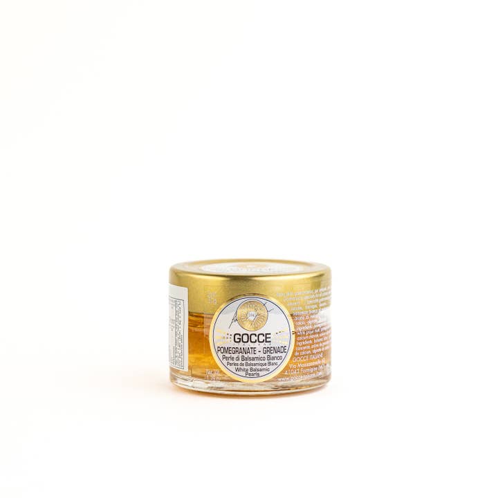 Zia Pia - Wholesale Vinegar - Pomegranate Balsamic Pearls by Acetaia Leonardi