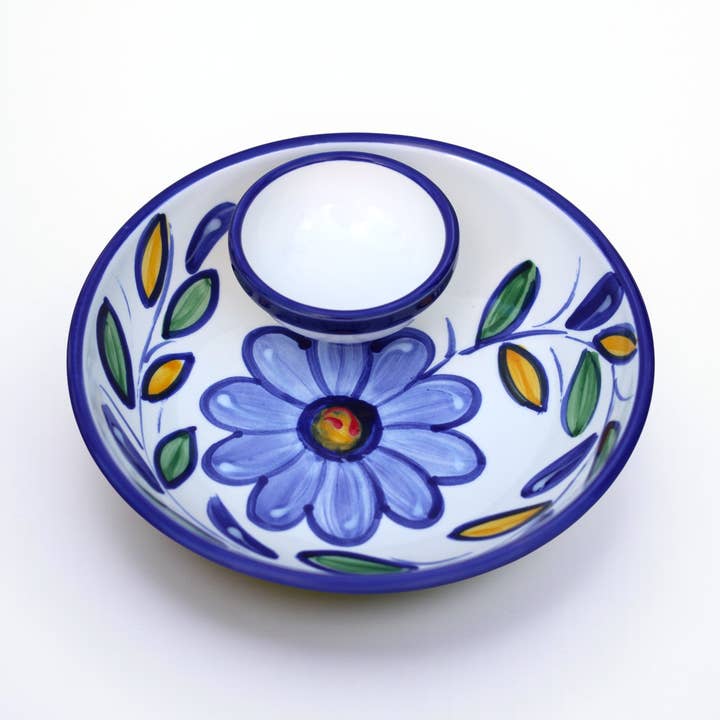 Mediterranean Ceramic Dipping Bowl for wholesale by Spain Ceramics