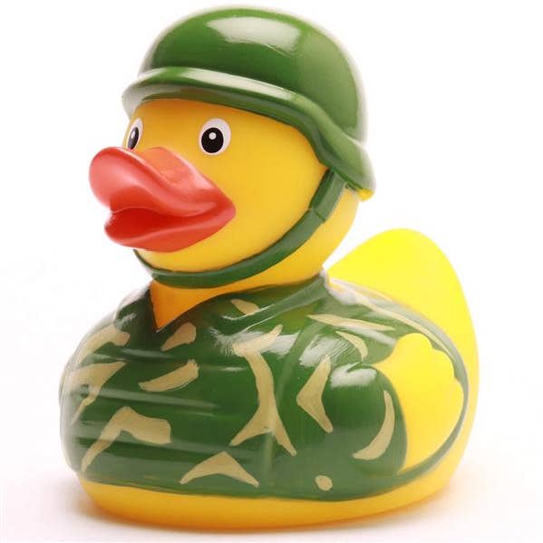 Soldier Rubber Duck - Rubber Duck for wholesale by Duckshop