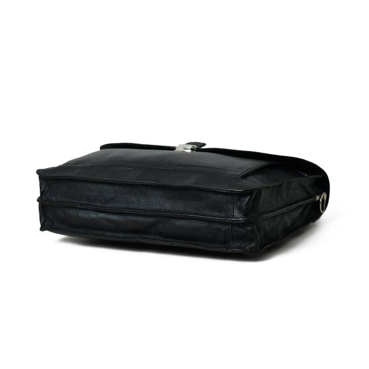Classy Leather Bags – Engroshandel Laptoptaske - Unisex – Business Attache bærbar taske - italiensk finish