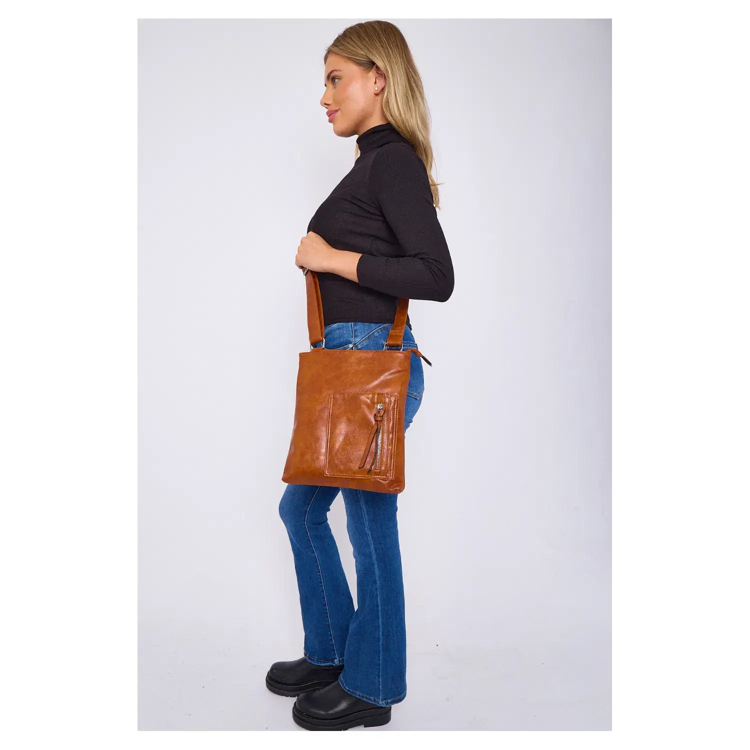 Superbia – wholesale Crossbody bag – Women's – Superbia Classic Front Pocket Messenger Bag Cross Body 91308