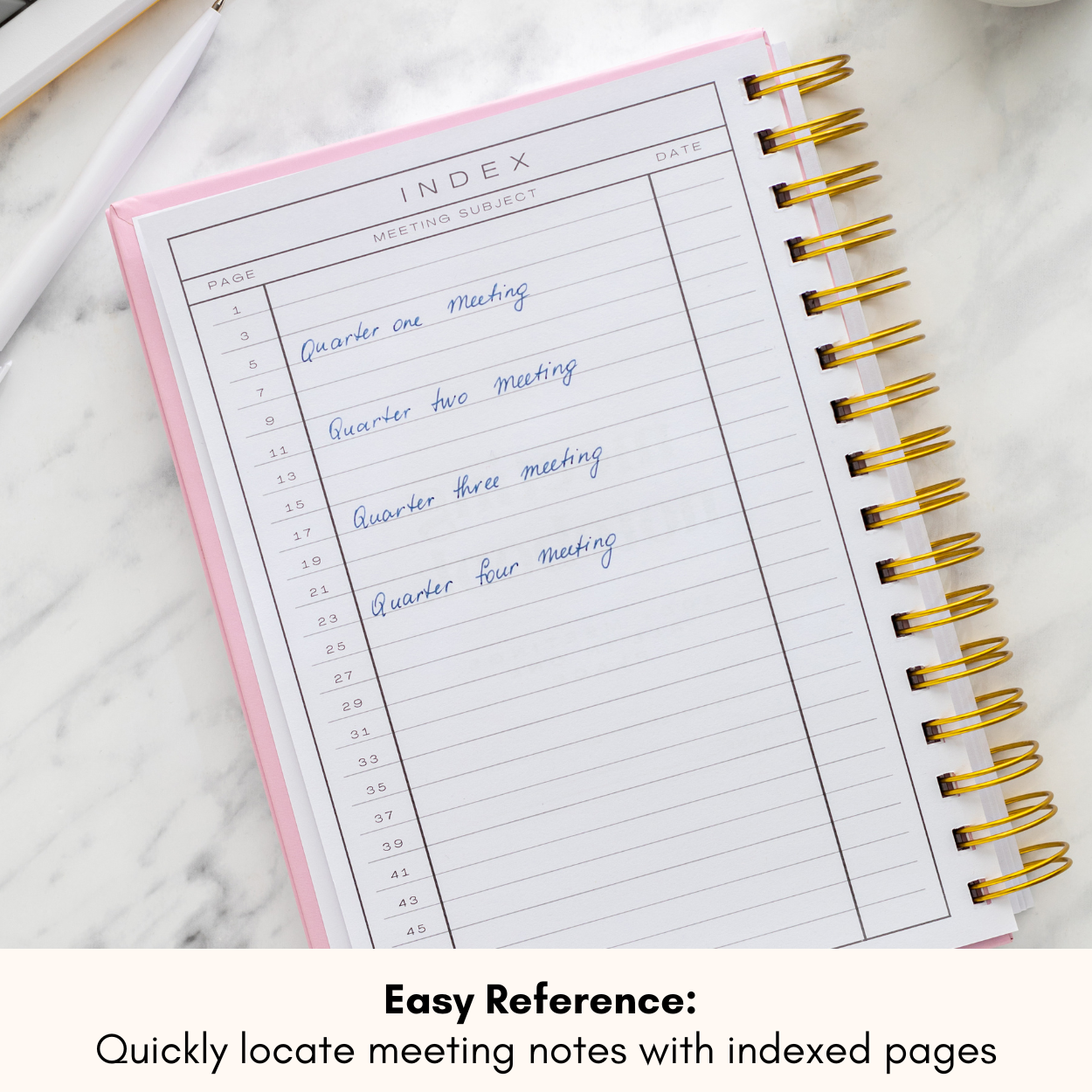 Lamare - Wholesale Notebook - Lamare Meeting Notebook – Project Planner & Work Organizer13