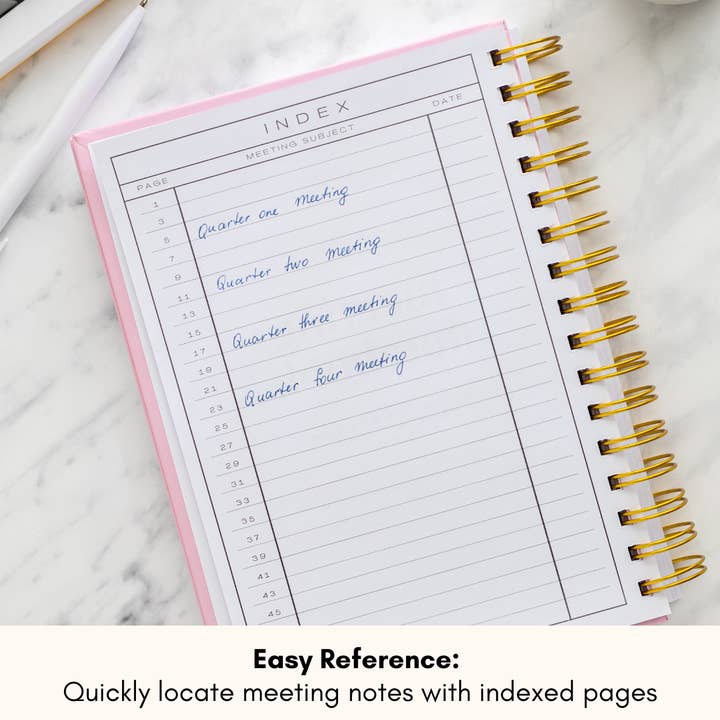 Lamare - Wholesale Notebook - Lamare Meeting Notebook – Project Planner & Work Organizer13