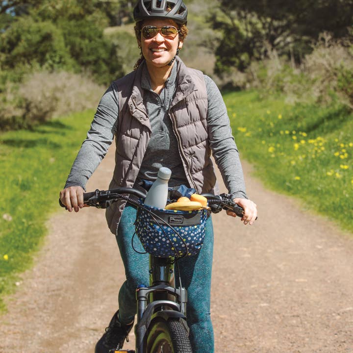 Crescent Bike Basket for wholesale by Po Campo