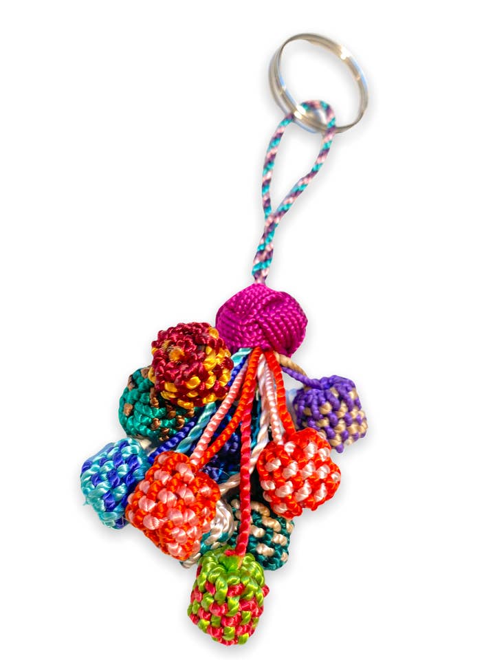 Handmade BUTTON Keyhangers for wholesale by SOUK in the CITY