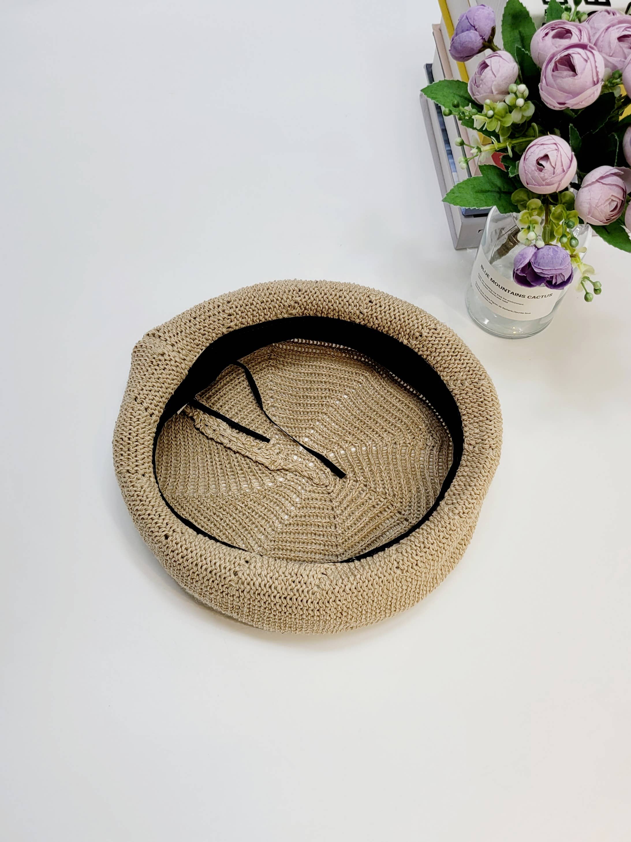 Comfortarians - Wholesale Beret - Women's - Breathable Summer Paper/Cotton Beret, Spring Summer Beret6