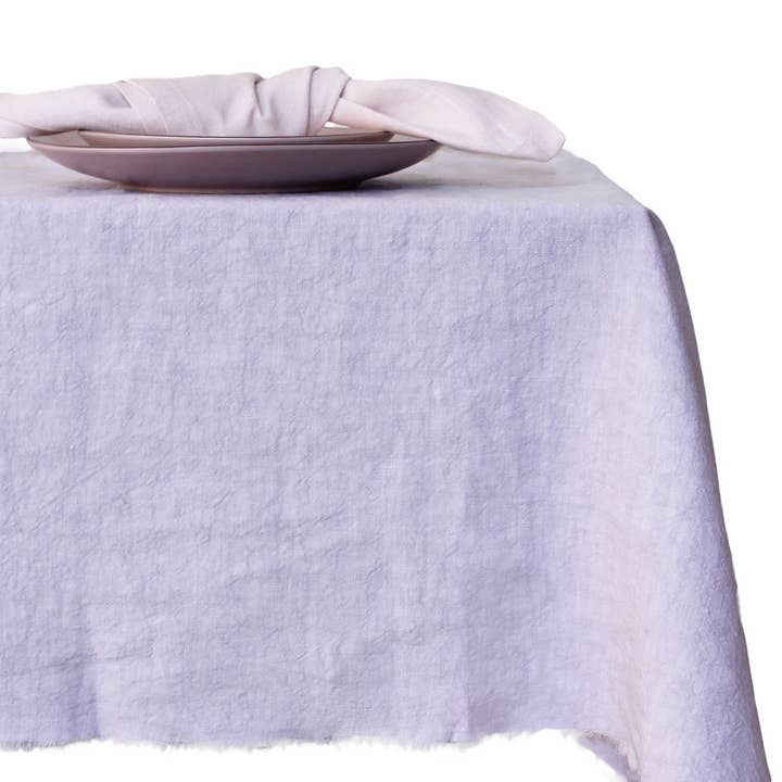 Giardino Segreto - Wholesale Tablecloth - TORN pure linen tablecloth3