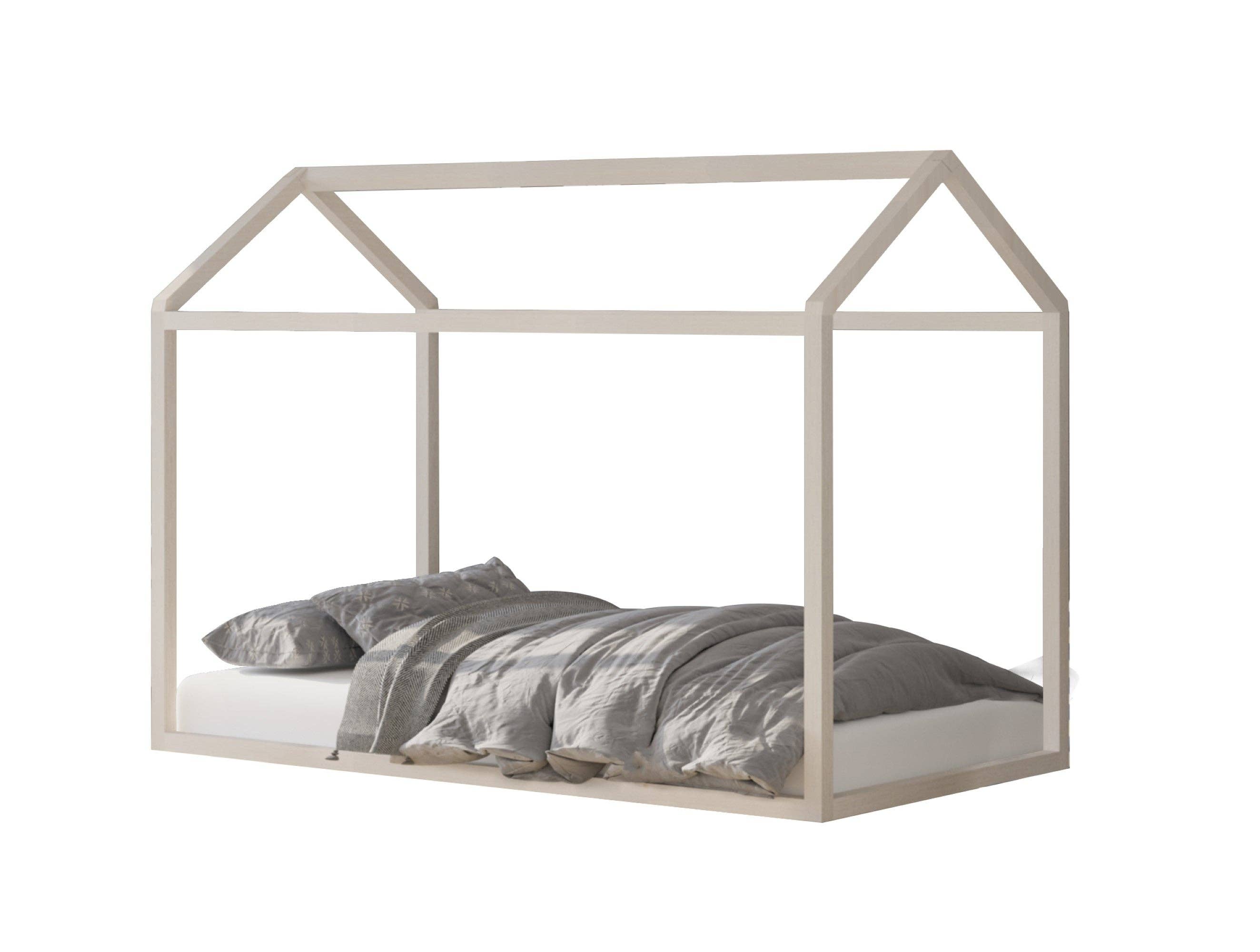 Home Design - Wholesale Bed - Kids & Baby - Home Design Perry Twin Solid Wood Canopy Bed Frame6