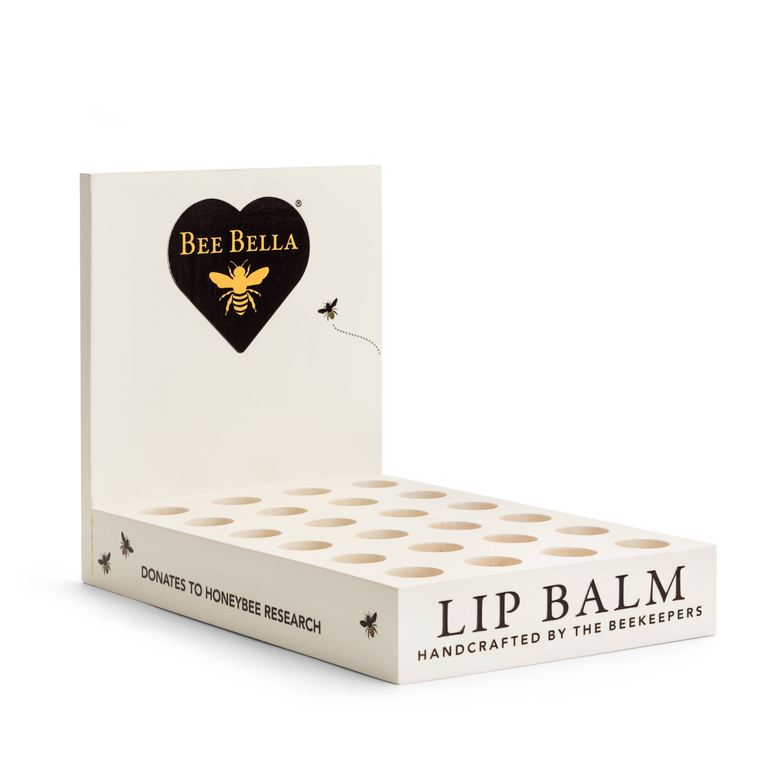 Bee Bella - Wholesale Lip Balm - Lip Balm Table Top Display 24 (Not Filled)1