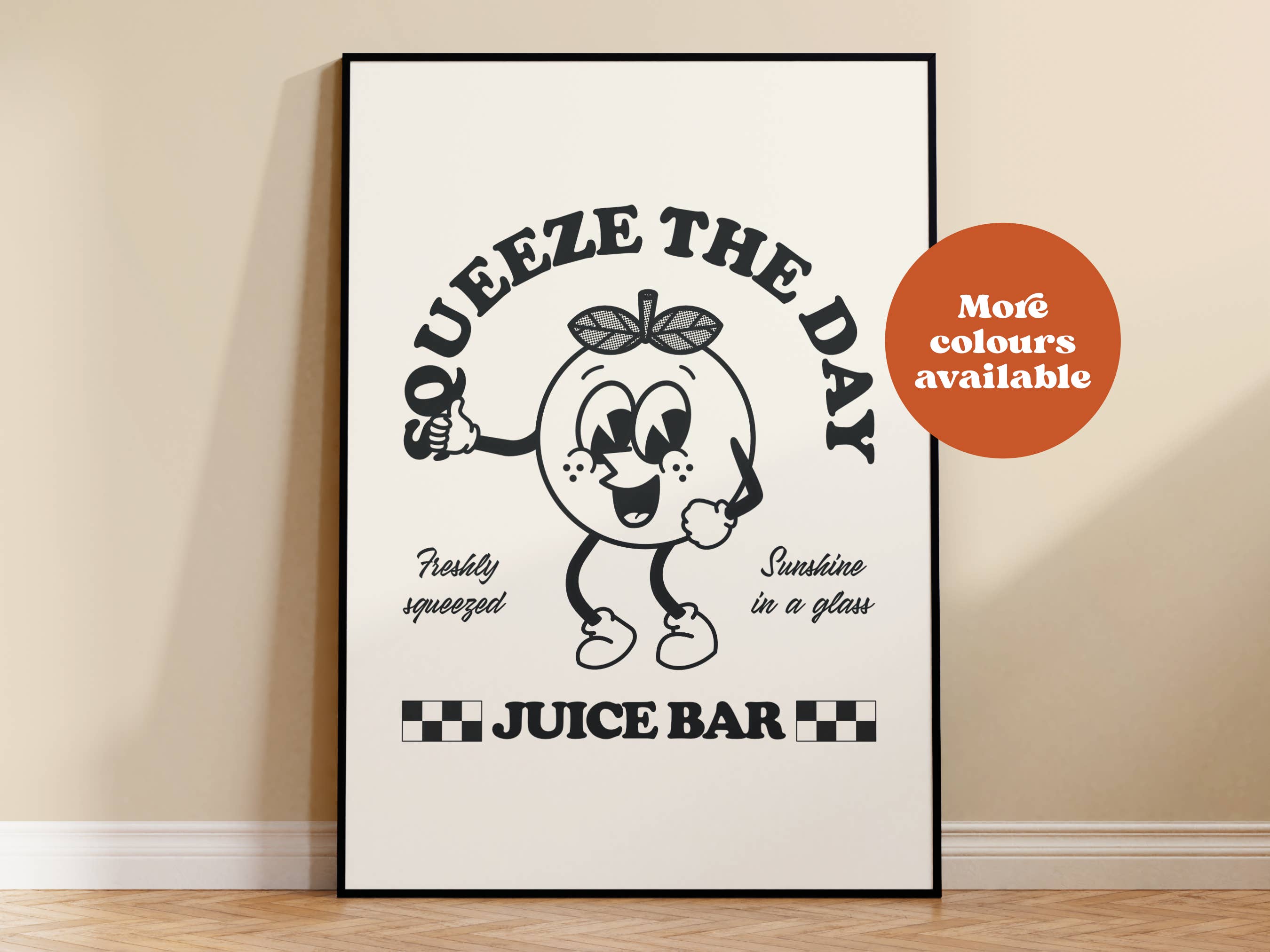 Lauren Beth Designs - Wholesale Art Print - Squeeze The Day Takeaway Print1