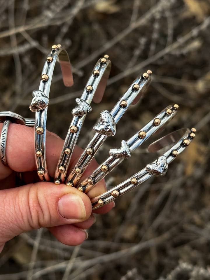 Sweetheart Cuff for wholesale by Basecamp Jewelry