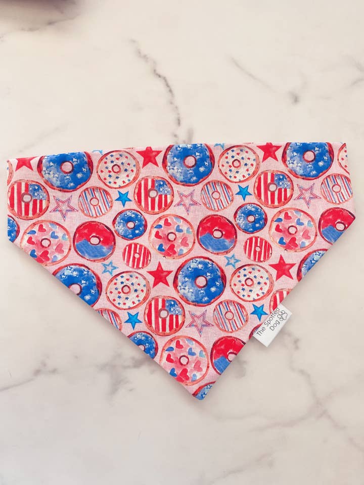 Pastry Pup Bandana for wholesale by Spotted Dog Co.