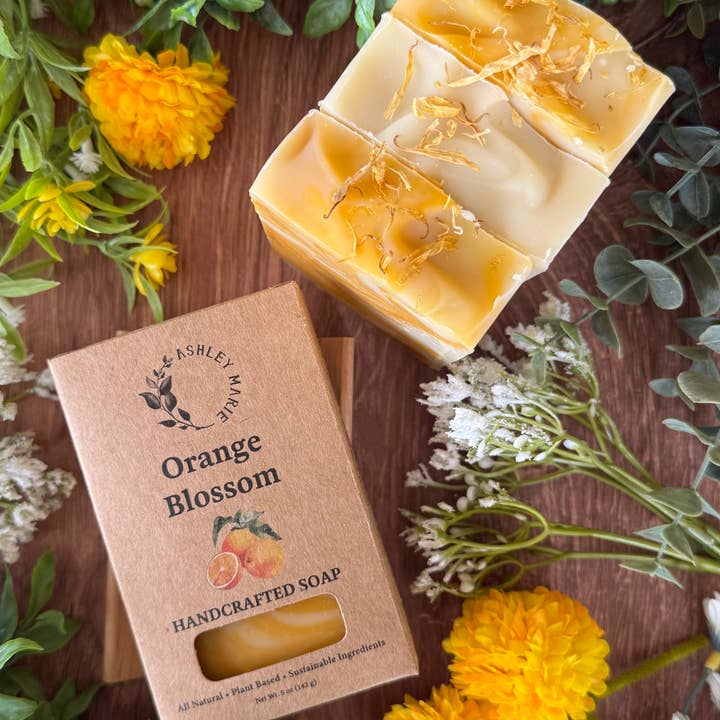 Ashley Marie Soap - Wholesale Bar Soap - Orange Blossom Soap– Boxed Soap Bar
2