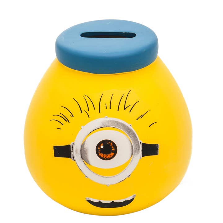 Joy Toy - Venta al por mayor Huchas - Niños y bebés - MINIONS HUCHA DE CERÁMICA EN CAJA DE REGALO 14,5X14