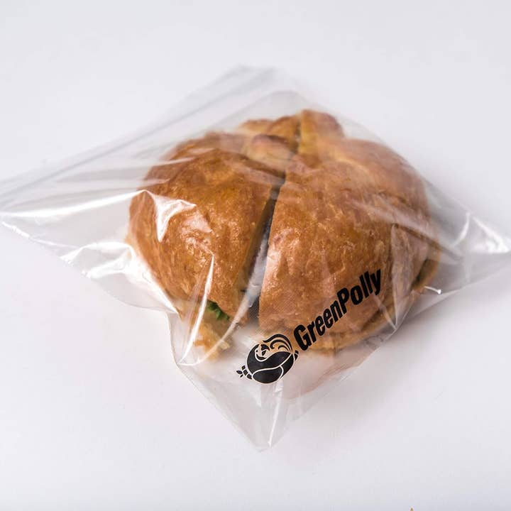 BioBag America Inc - Wholesale Food Storage Wrap/Bag - 100% Renewed Resealable Sandwich Bags, 175 Count (20 Cases)1