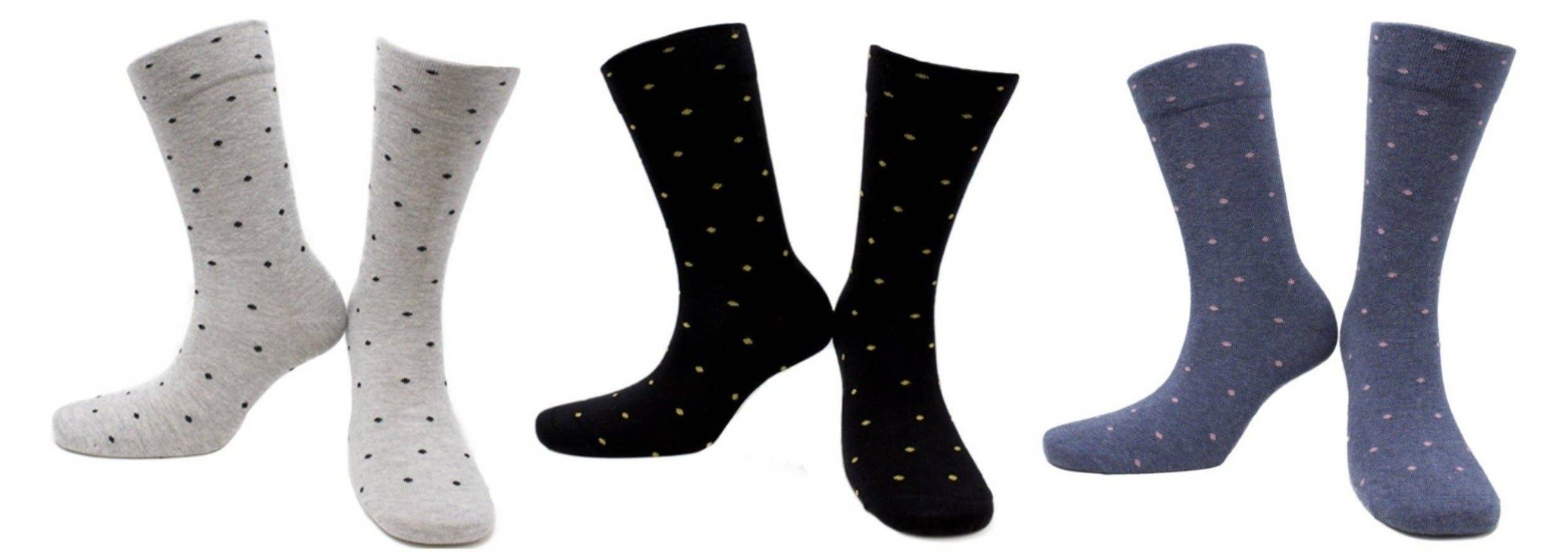Kolibri Socks - Wholesale Socks - Unisex - Combed Cotton Diabetic Non-Compression Socks0