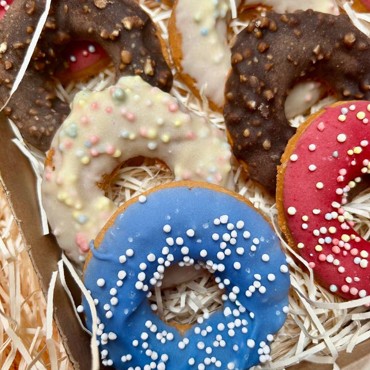 Life Of Riley Bakery Ltd – wholesale Pet treats – Dog – Doggy Doughnuts - Box of 122