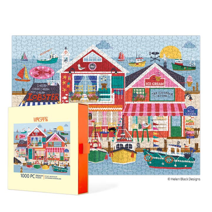 Blue Harbor 1000 Piece Puzzle for wholesale by WerkShoppe
