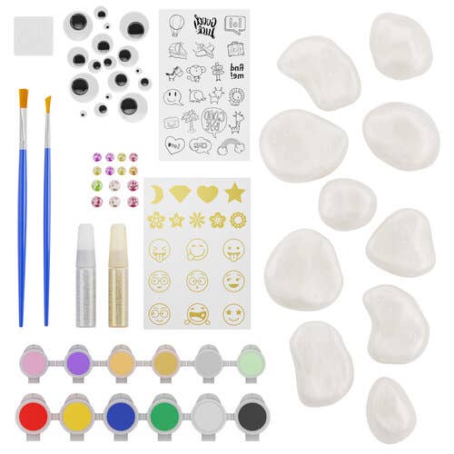 Dan&Darci - Wholesale DIY Craft Kit - Kids - Rock Painting Kit2