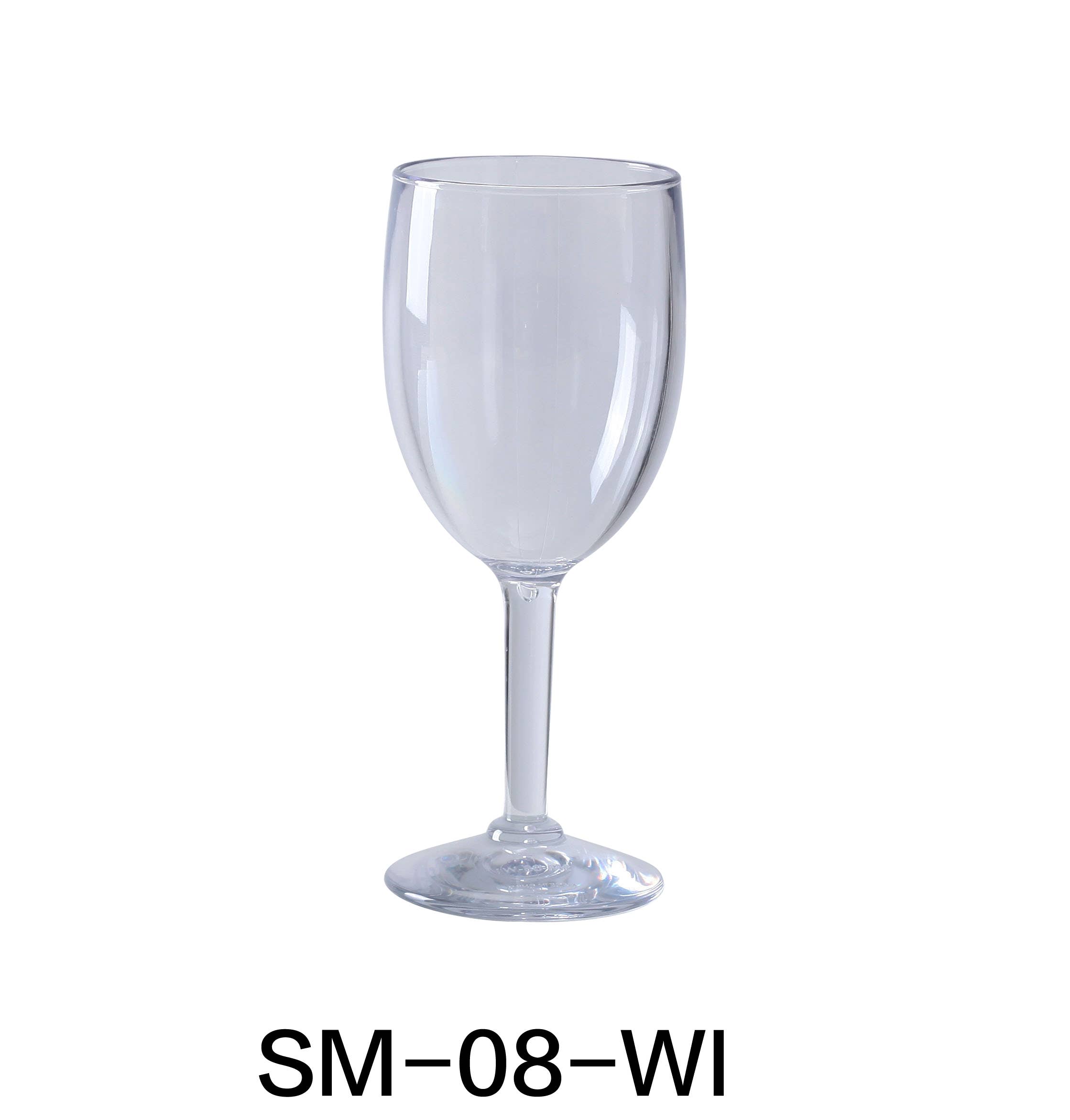 Yanco - Wholesale Wine Glass - 8 OZ WINE 2 3/4" X 7"0
