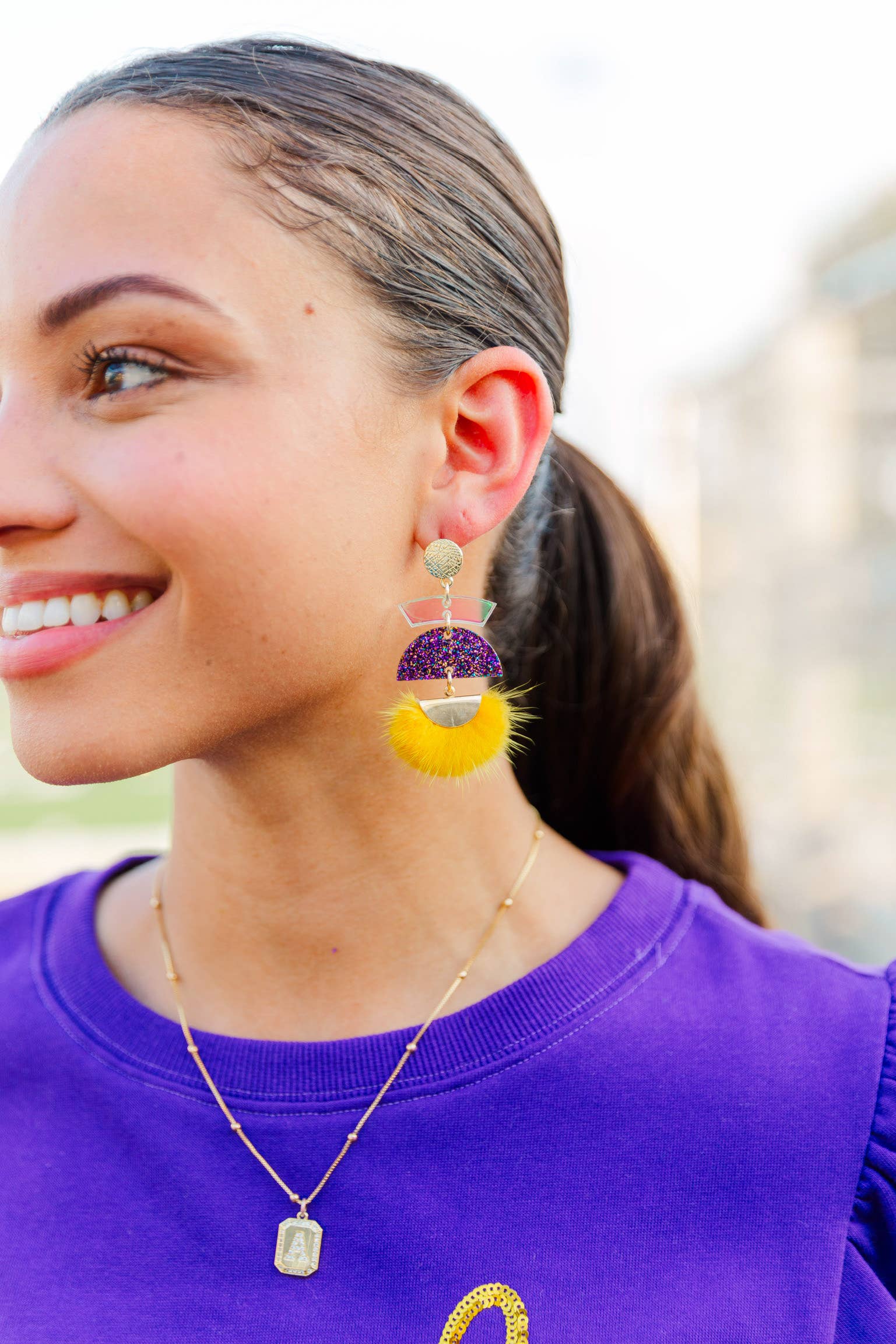 Taylor Shaye Designs - Wholesale Dangle Earrings - Tiger Tassels