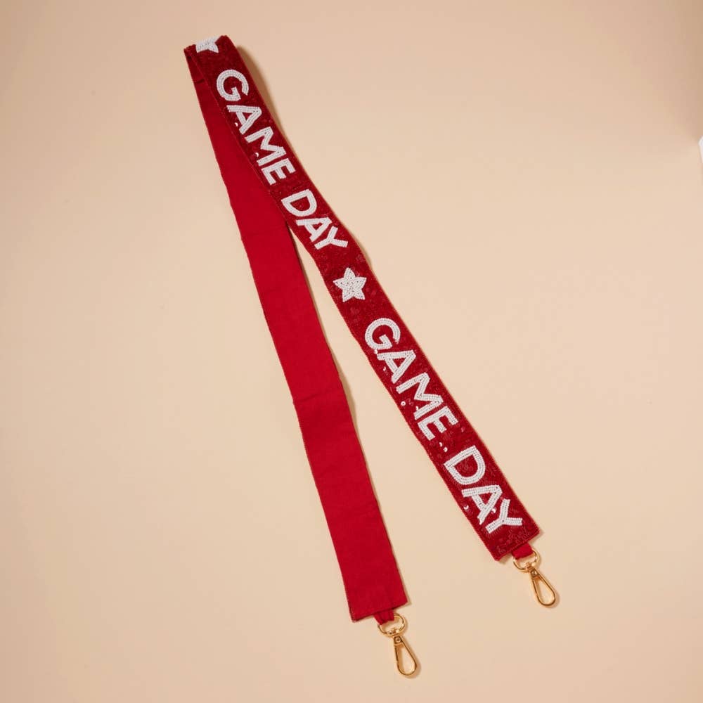 Frem - Wholesale Bag Strap - Women's - Handmade Seed Bead “Game Day” Bag Strap – Adjustable Crossbody5