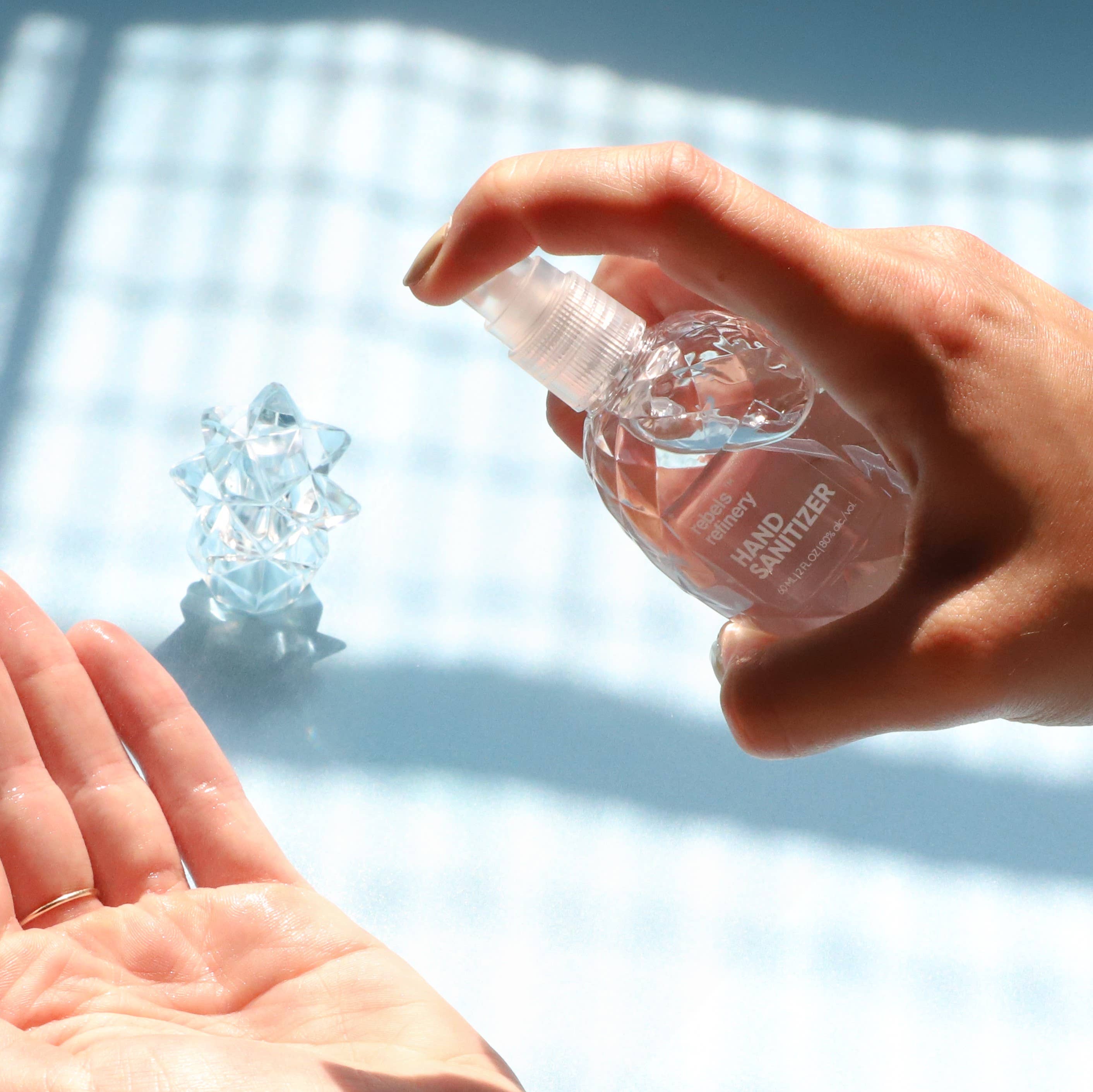 Rebels Refinery - Wholesale Hand Sanitizer - Japanese Peppermint Oil Pineapple Sanitizer1