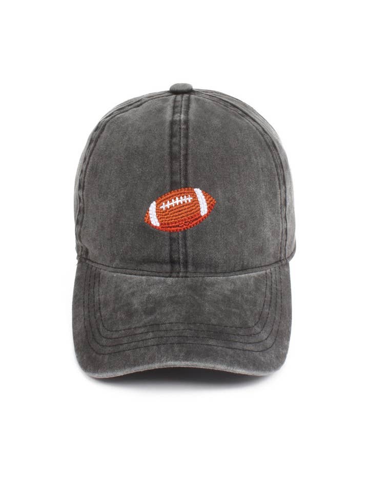 Gorra de fútbol bordada para venta al por mayor de Embellish Your Life