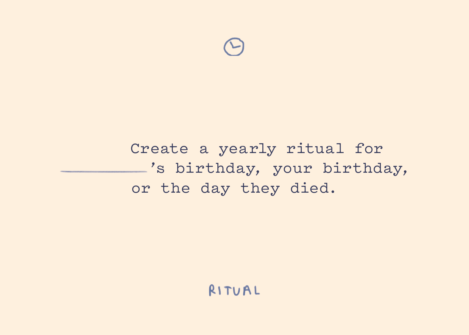 People I've Loved - Vente Cartes de tarot - Sitting With Sadness Deck9