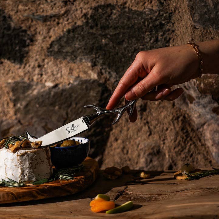 Cheese Knife - Antler for wholesale by Selbrae House Ltd