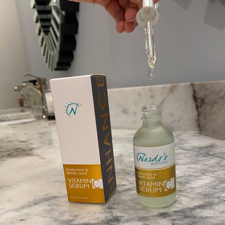 Nardo’s Natural Organic Skin Care - Wholesale Facial Serum/Concentrate - Vitamin C Serum | Ferulic Acid Serum1