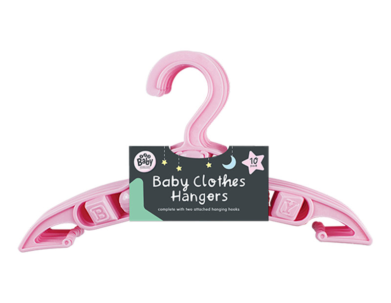 LMT-UK – wholesale Clothes hangers – Bulk Baby Clothes Hangers (10pk) | Carton (24Pcs) LMT UK Wholesale1