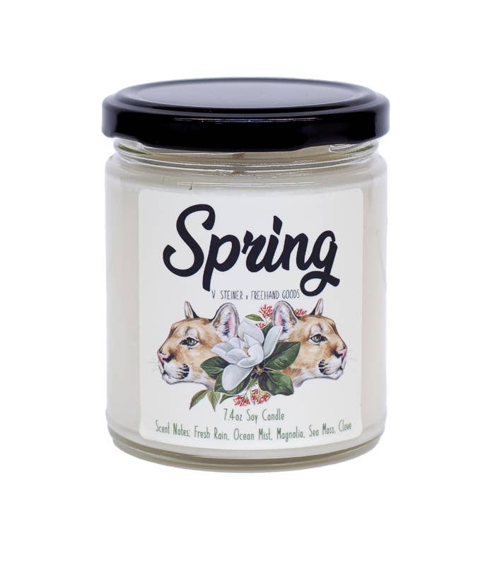 Freehand Goods - Wholesale Jar/Filled Candle - Spring Seasonal Soy Candle