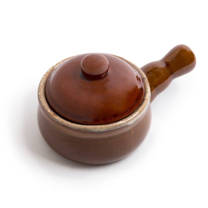 Fox Run Brands – wholesale Serving bowl – Fox Run French Onion Soup Bowl, Stoneware, 4.75" x7.75" x4"