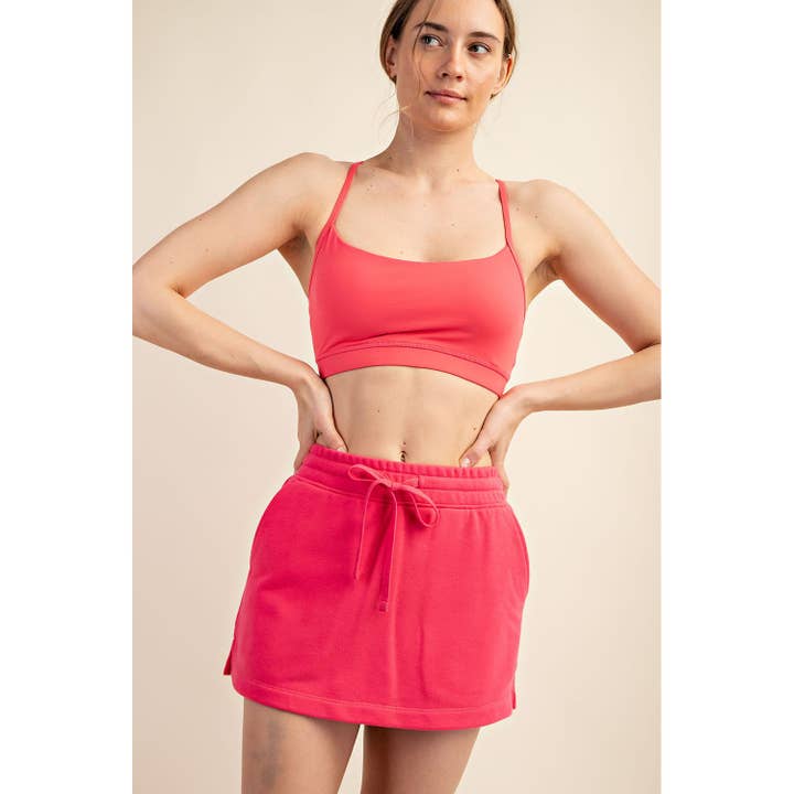 Rae Mode - Wholesale Broekrok - Dames - FRENCH TERRY KORTE ROK8